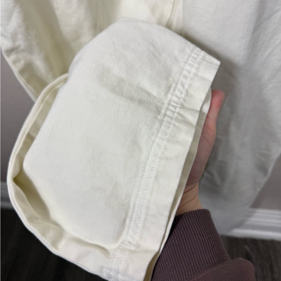 Big Bud Press Short Sleeve Jumpsuit in Vintage White Tee - Picture 11 of 13